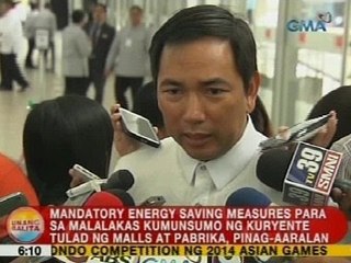 UB: Mandatory energy saving measures para sa malalakas kumunsumo ng kuryente, pinag-aaralan