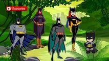 Finger Family Rhymes Superhero | Bat men | Cartoons | Children Nursery Rhymes | Collection