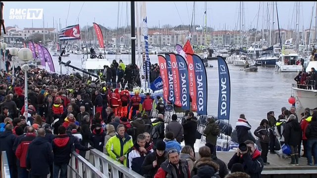 Vendée Globe : Toujours la même liesse aux Sables-d'Olonne