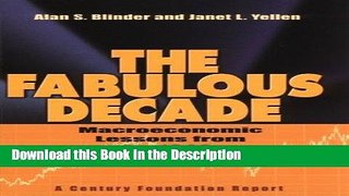 Download [PDF] The Fabulous Decade: Macroeconomic Lessons from the 1990s Online Book