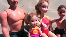 Frozen Elsa Barbie Gets Engaged to Prince Felix With Olaf Kristoff amp Anna Family DisneyCarToys