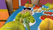 Bolo Bandar Learn Fruits 3D Animation Hindi Nursery rhymes for children