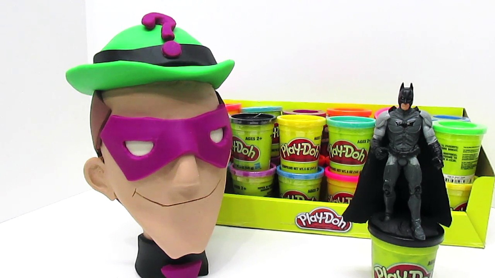 Batman Play Doh Surprise Egg The Riddler Riddle Me This Batman Dailymotion Video