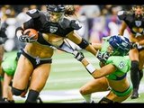 LFL Legends football league GIRLS ATTACK: hits and fights