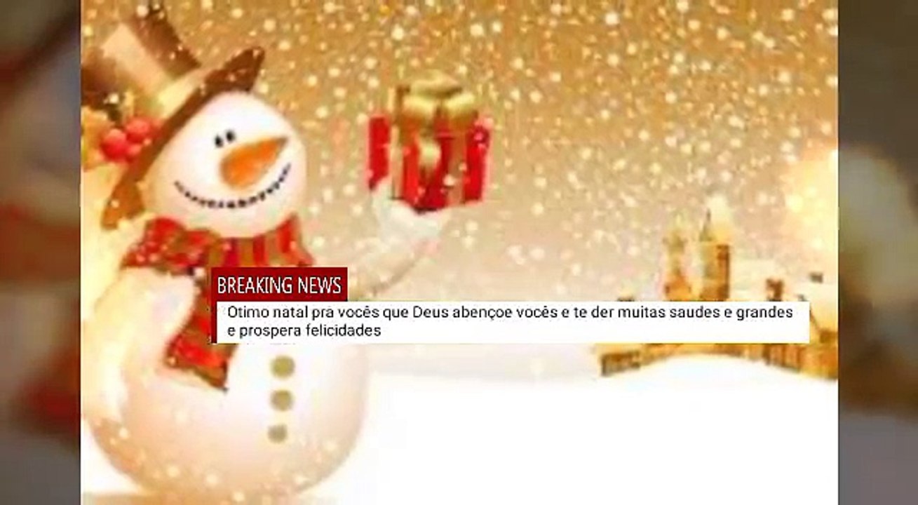 Um otimo natal pra vocês [Feliz Natal]