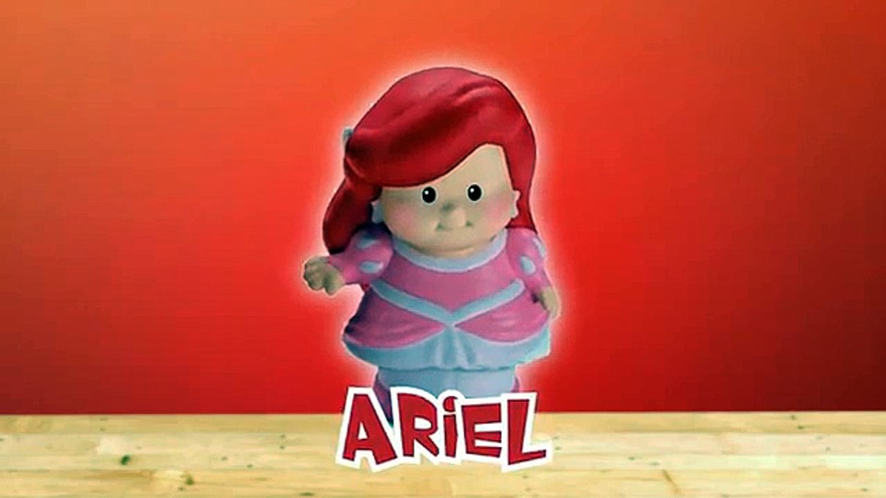 Ariel Little Mermaid Toys Kinder Surprise Eggs Opening Disney Princess Toys Animation/Baby Songs