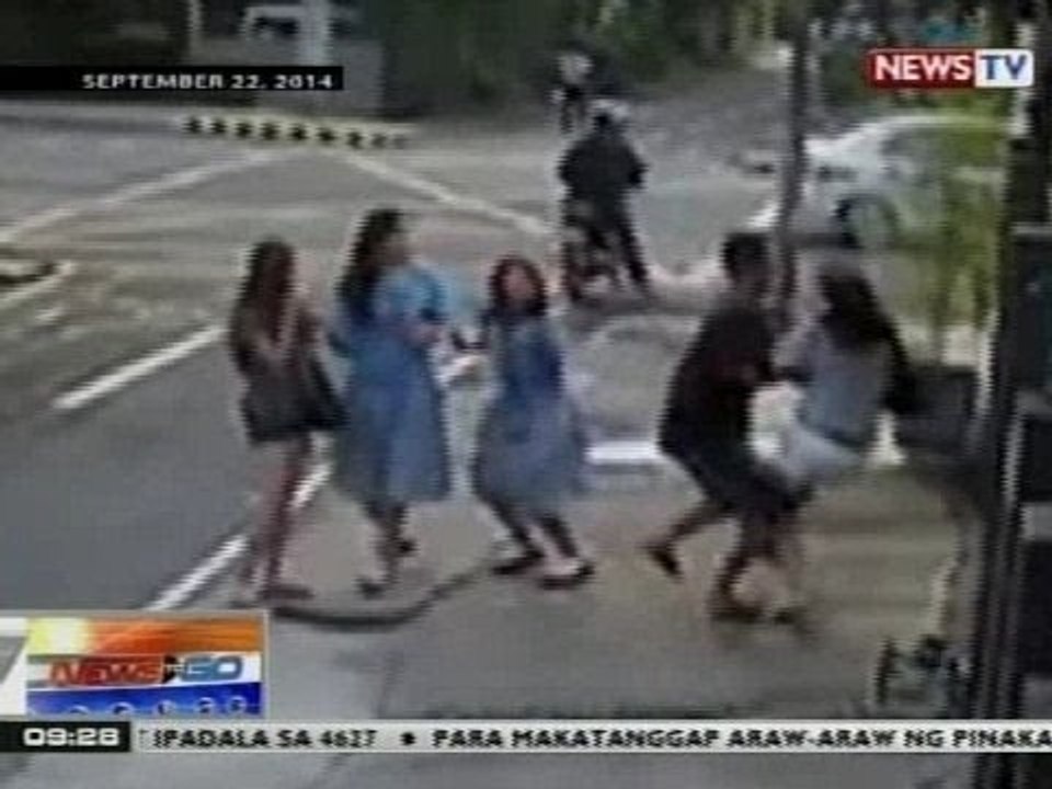 NTG: Pang-aagaw sa cellphone ng isang babae sa QC, na-hulicam