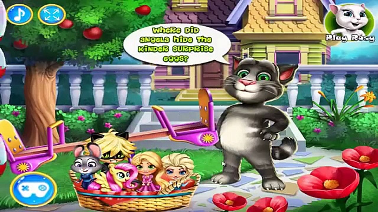 Talking Tom A Lot Of Surprise Eggs Opening! New Compilation 2016 Cartoon Games Surprise Eggs