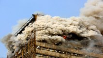 دستکم ۳۰ کشته در پی فرو ریختن ساختمان پلاسکو در تهران