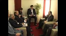 Prime Minister Muhammad Nawaz Sharif Wednesday shared with his Swedish counterpart the gruesome human rights violations in the Indian Jammu and Kashmir