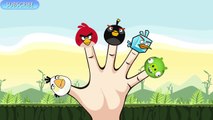 Finger семья СЕРДИТЫХ птиц папа палец песня злые птицы потешки для детей