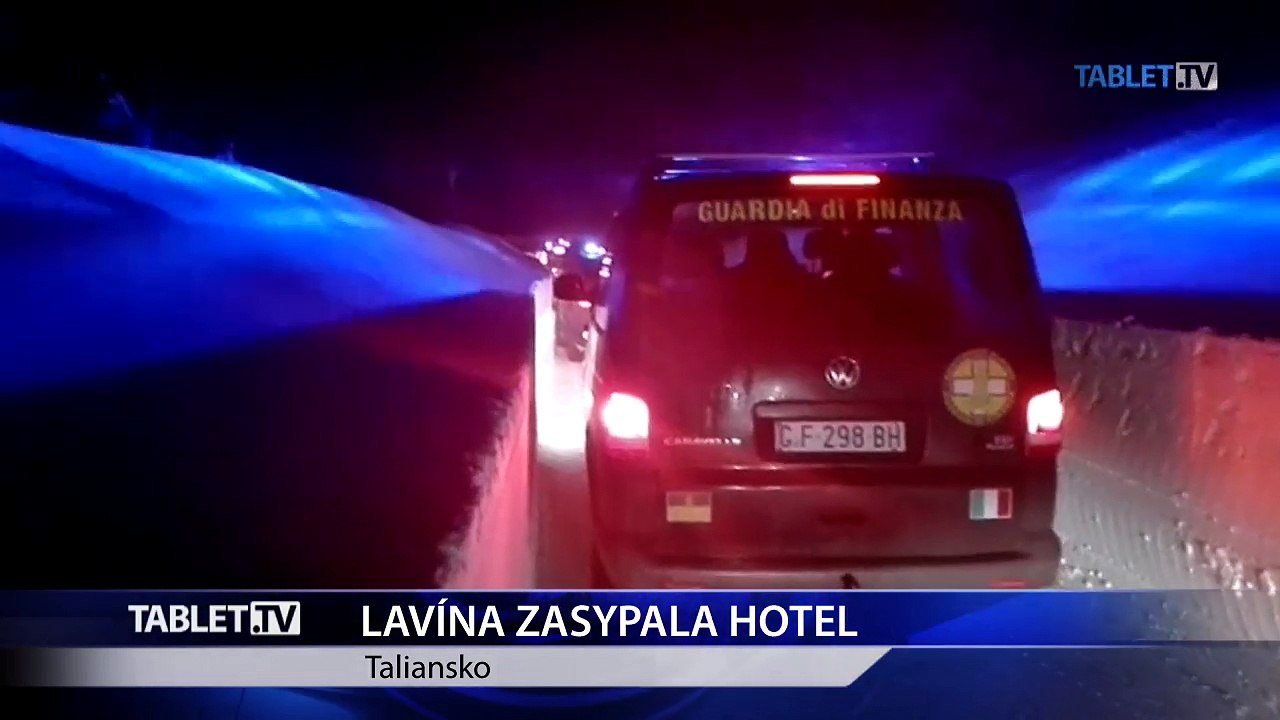 Hotel v Taliansku pochovala lavína, hlásia desiatky mŕtvych