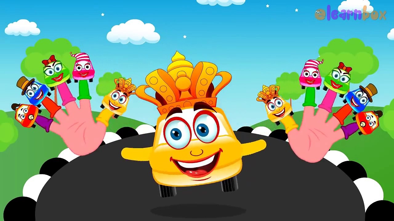 Cars Cartoons Animation Singing Finger Family Nursery Rhymes for Preschool Childrens Song