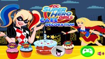 DC Superhero Girls Cake Decoration - DC Superhero Girls Games For Kids