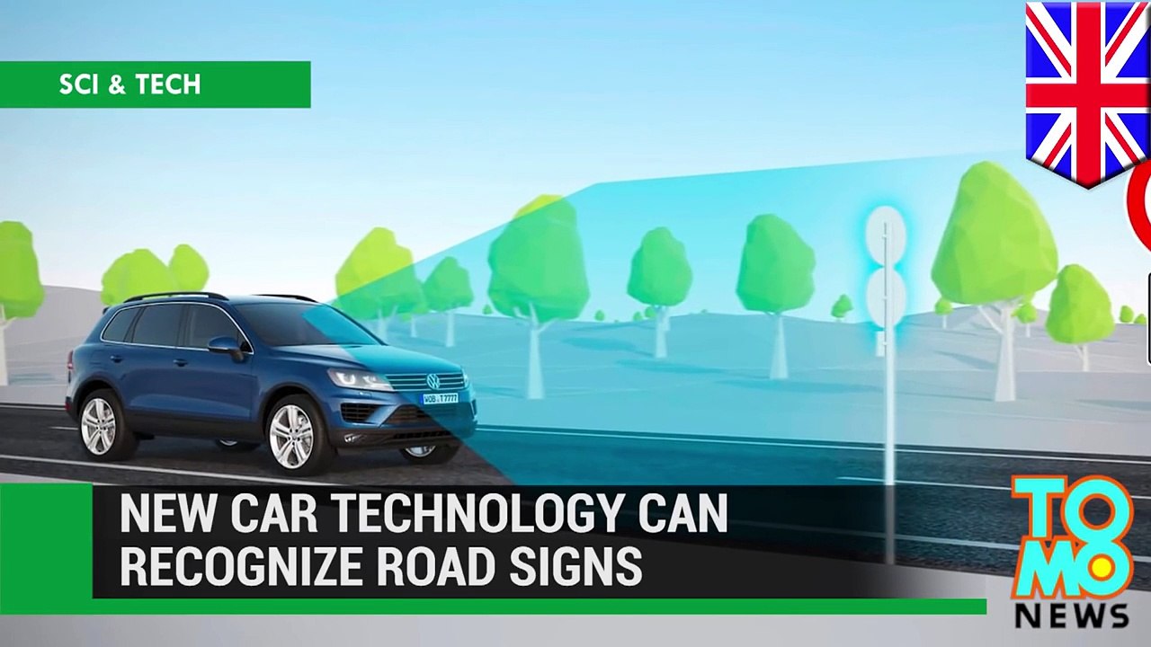Smarter cars: new technology enables cars to recognize road signs and alert drivers - TomoNews
