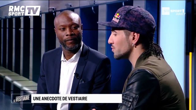 Vestiaire - Le jour où Zidane a refusé de se prendre un petit pont mais a tenté d'en mettre à Sean Garnier !
