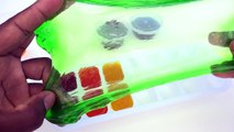 How To Make Slime Clay Ice Blocks DIY Slime Jelly Rainbow Pretend Play