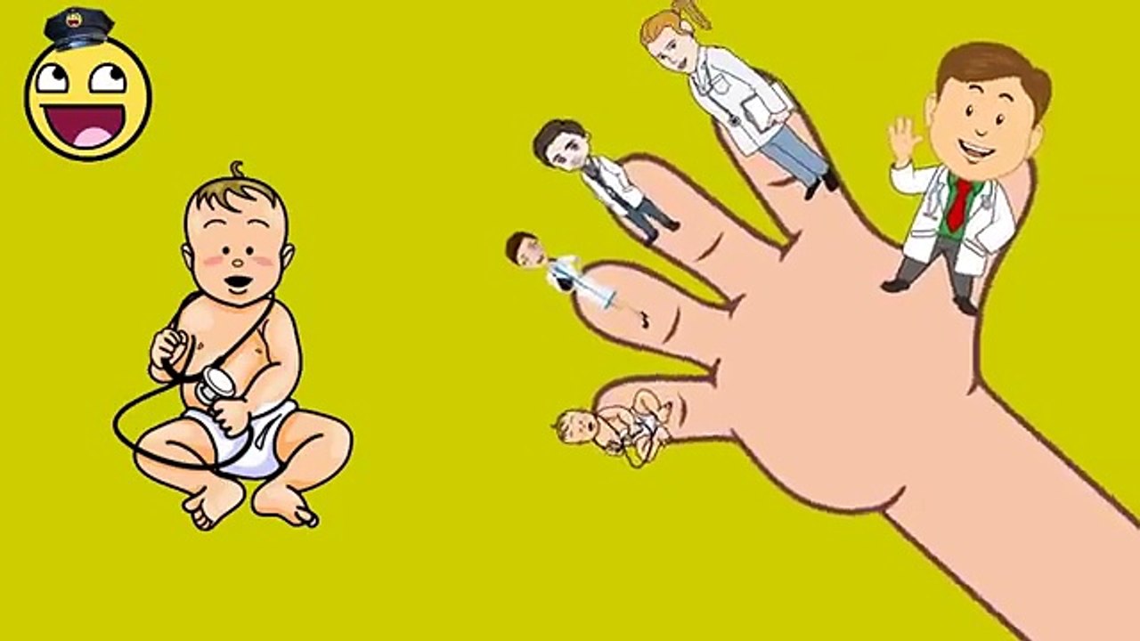 Childrens | Doctor Family Fingers | Cartoon Songs