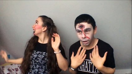 LIP SYNC CONVERSATION | HALLOWEEN-LOOK