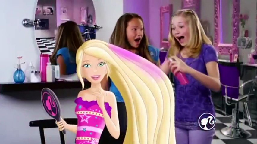 Mattel - Barbie Vlasový Design Salon / Barbie Hairtastic Color & Design  Salon - TV Toys - 動画 Dailymotion