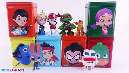 Gekko Robin Spiderman Batman Finding Dory Play-Doh Dippin Dots DIY Cubeez Learn Colors Episodes