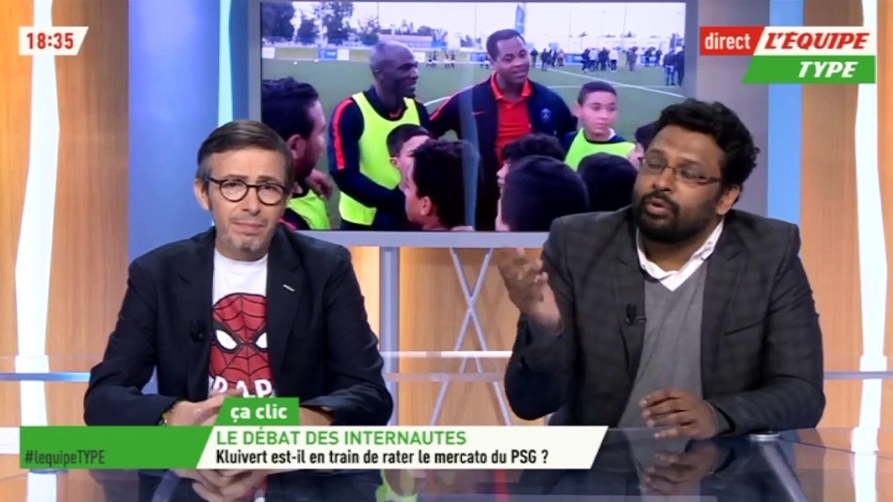 KLUIVERT EST-IL ENTRAIN DE RATER LE MERCATO DU PSG