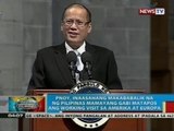 PNoy, inaasahang makababalik na ng Pilipinas matapos ang working visit sa Amerika at Europa