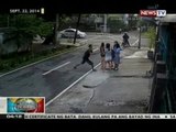 Panghahablot ng cellphone mula sa isang estudyante sa Quezon City, nakunan ng CCTV