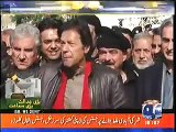 Watch Imran Khan parodies Maryam Nawaz in media talk after hearing of Panamaleaks case