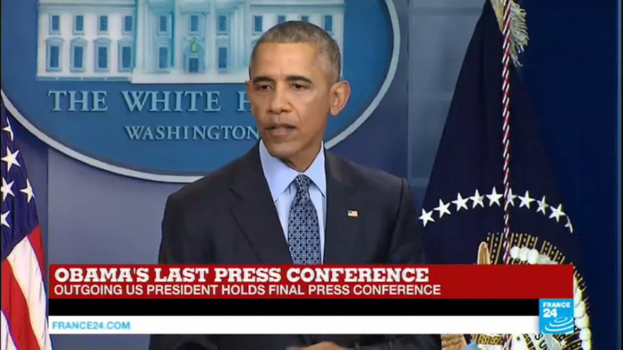 REPLAY - Watch US President Barack Obama's last press conference