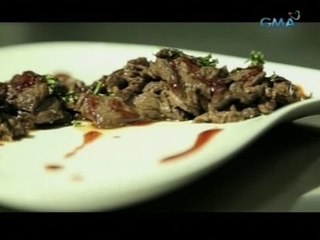 Saksi: Beef tapa, pinatamis ng strawberry sauce