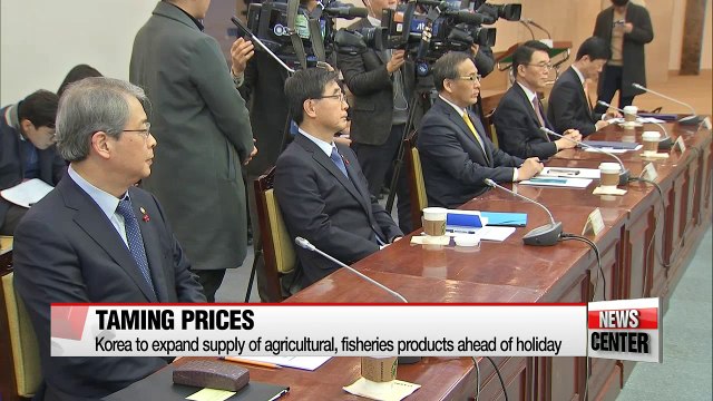 Korea to expand supply of agricultural and fisheries products ahead of holiday