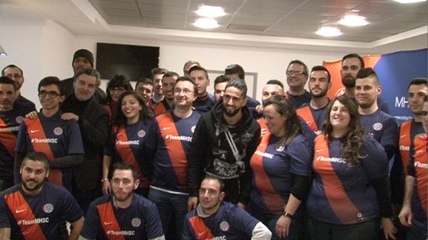 La team MHSC en visite à Grammont !