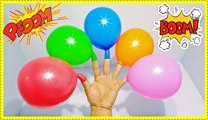 5 Fingers Balloons Colors Learning Colors with Balloons and Finger Family Nursery Rhymes Songs Mamy Kids TV