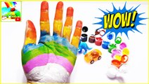 Body Painting Learning Colors Video for Children Finger Family Nursery Rhymes Songs Mamy Kids TV