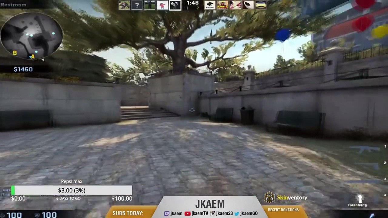 CS:GO - FACEIT PLAYER VAC BANNED LIVE