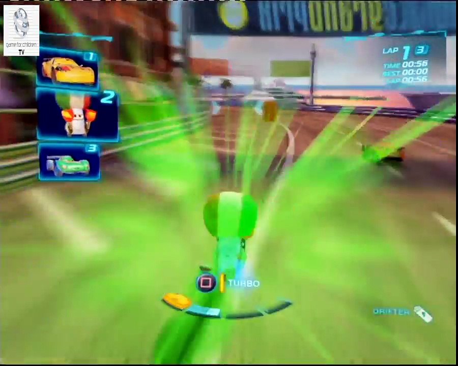 Cars 2 Game - Team Lightning Guido - Mountain Run - Disney Car