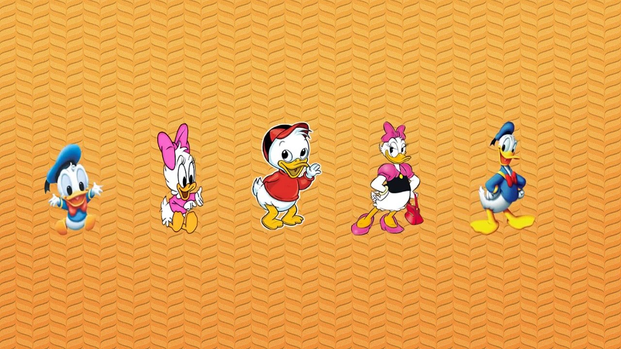 DADDY FINGER FAMILY SONG Donald Duck Nursery Rhymes for Children Babies and Toddlers