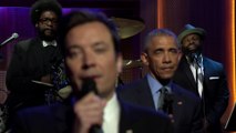 President Obama et jimmy fallon