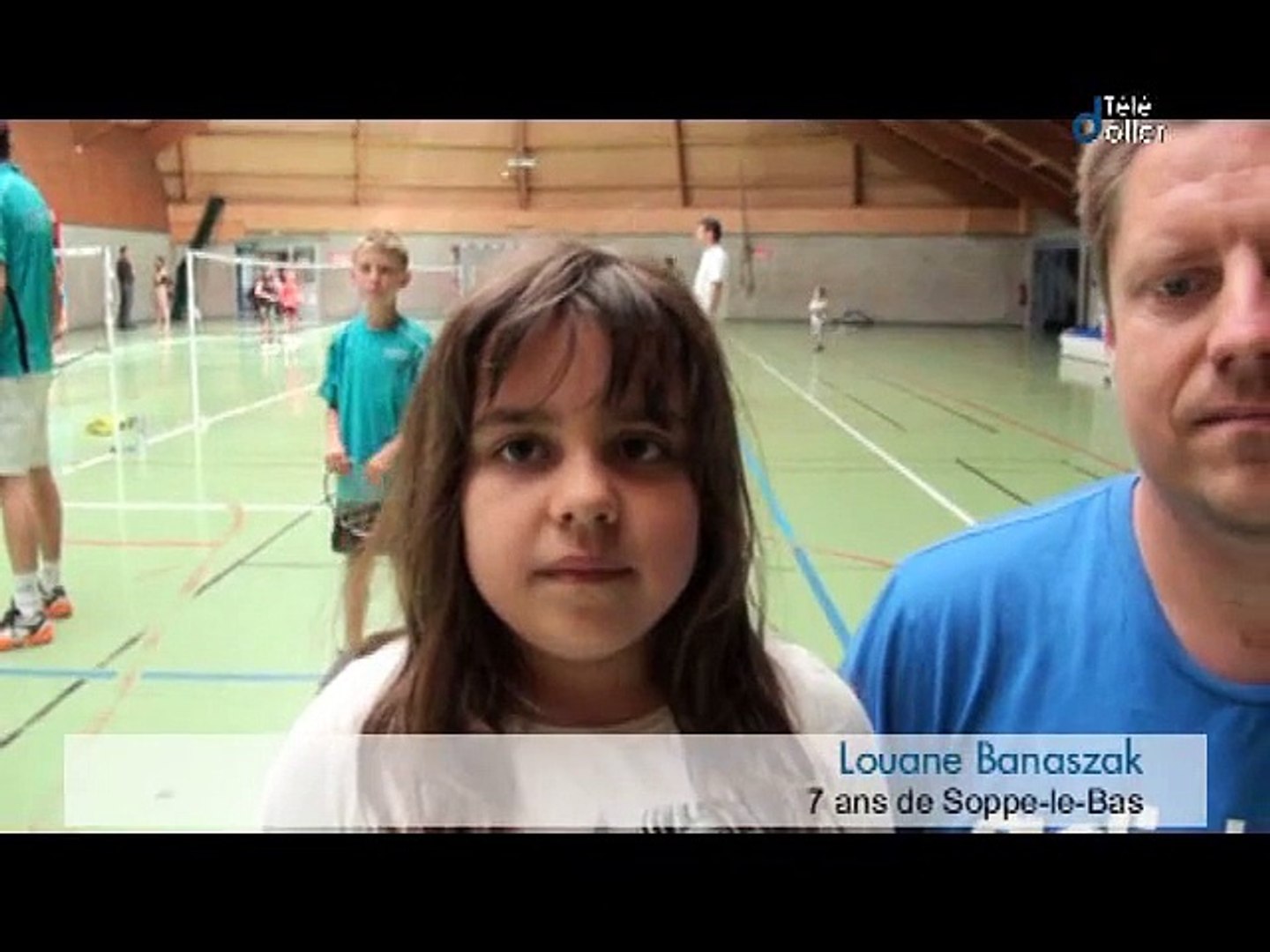 Entrainement de badminton