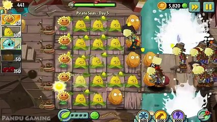 Plants vs. Zombies 2 / Pirate Seas / Day 5-8 / Gameplay Walkthrough iOS/Android