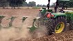 john deere 5075e 4wd with 4 mb plough must watch.