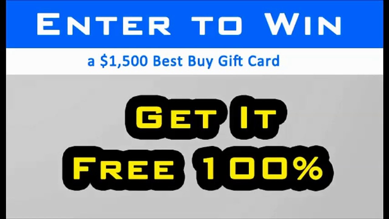 Get a $1500 Best Buy Shopping Spree -USA