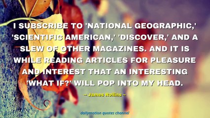 James Rollins Quotes