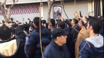 ویدئویی کمتر دیده‌شده از حاشیه مراسم تشییع علی‌اکبر هاشمی رفسنجانی