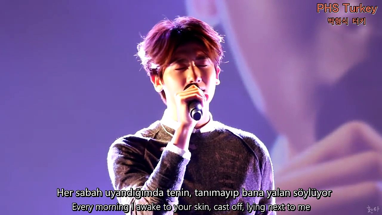 151012 Tokyo Fan Meeting Park HyungSik[박형식]  - Hitomi Wo Tojite (瞳をとじ) Türkçe altyazılı /English Sub