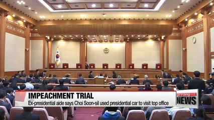 Constitutional Court holds seventh hearing in impeachment trial