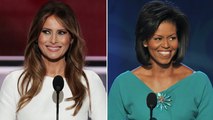 Michelle Obama vs Melania Trump: dos primeras damas con perfiles opuestos muy comparadas por la prensa
