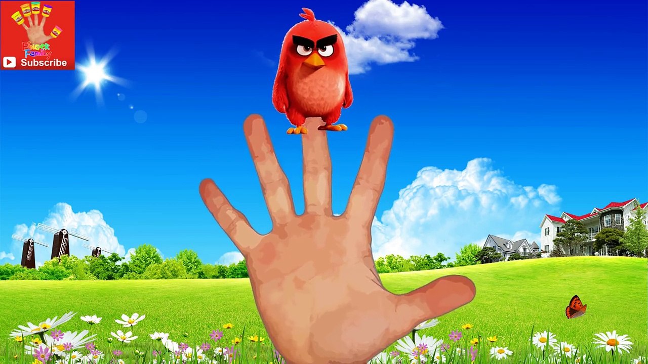 Angry Birds Movie Finger Family Nursery Rhyme Song
