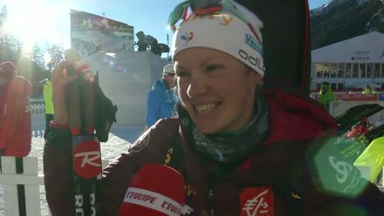 Tải video: Biathlon - CM (F) - Anterselva : Dorin-Habert «Très contente du résultat»